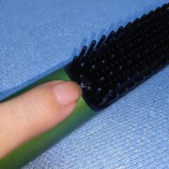 2個セット ストレートヘアアイロン ブラシ型ヘアアイロンの画像