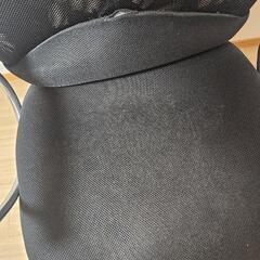 ゲーミングチェア ブラック メッシュの画像
