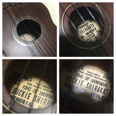 レア Buckie Shirakata バッキー白片 メモリアル ソプラノウクレレ 良品の画像