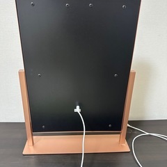 卓上鏡 ハリウッドミラー 女優ミラー ピンクの画像