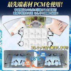 【新品・未使用】リュック用冷却パッドの画像