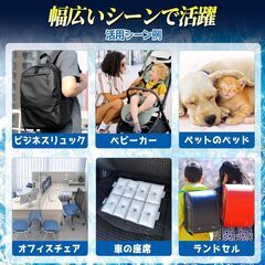 【新品・未使用】リュック用冷却パッドの画像