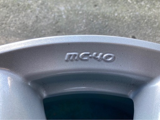 ミニライト MC-40 16インチ 6.5j +48 PCD100 BMW MINI ミニクーパー シルバー