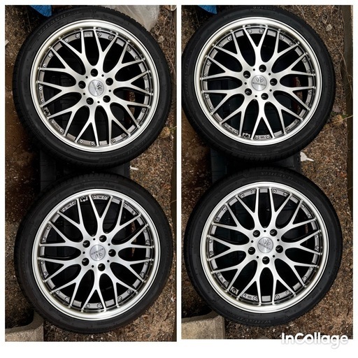 タイヤ、ホイール　4本セット