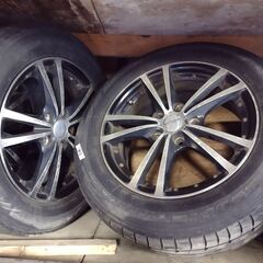 アルミホイール#506 ／ 6.5JJ-16in ／ Offset:55 ／ PCD:114.3 ／ステップワゴンで使用／現状手渡し希望／タイヤを外す場合は＋手数料が掛かりますの画像