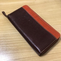 牛革製長財布