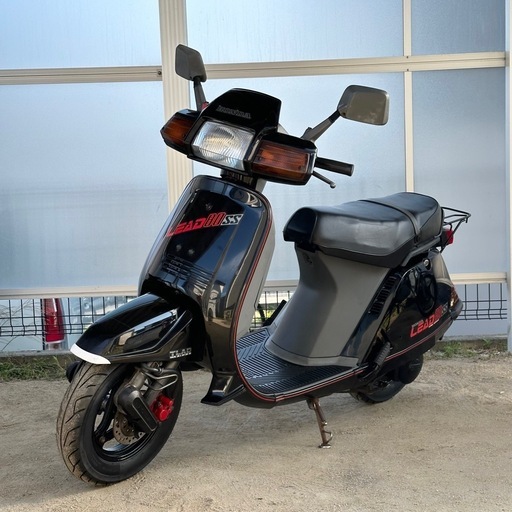 希少車 ホンダ リード80 2スト タイヤ前後新品 2人乗り 旧車