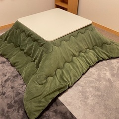 【こたつ】 山善 カジュアルこたつセット（カーペット付属）（リバ...
