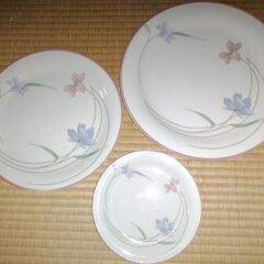 ２．お値下げしました！　ヨーロッパ向け輸出用洋食器　ボルドー　フルセット(一部欠品)　未使用専用箱付の画像