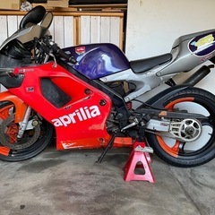 アプリリアRS50二種登録済みコツコツ整備中の画像