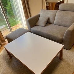 無印良品　テーブル　こたつ