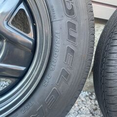 JB64 ジムニー　純正タイヤ　純正スチールホイールの画像