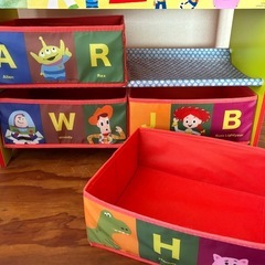 トイストーリー　　本棚➕小物入れの画像