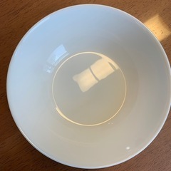 ★フランス製　YAMAZAKI　強化ガラス　白いスマイルボウル4個★の画像