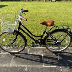 美品　子供用自転車　22インチ　室内保管　ヘルメット付き　決まりました。の画像