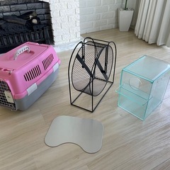 チンチラ、小動物など飼育set