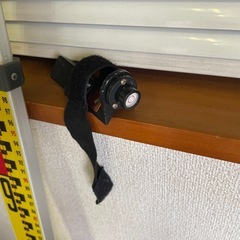 アルミスタッフ　水準器セットの画像