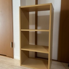 【あげます】中古●カラーボックス