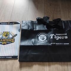 阪神タイガース　エコバッグとクリアファイル