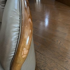 マルニ木工のシングルソファです。の画像