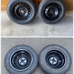 BS スタッドレスタイヤ  VRX2 165/70R14 トヨタ...