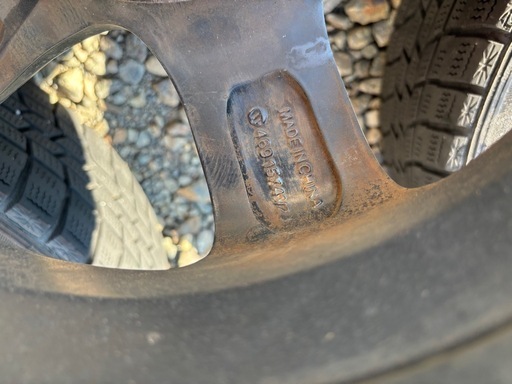 15インチ　アルミホイール　軽自動車