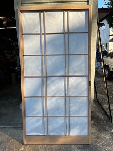 アルミ室内建具　雪見障子