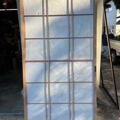 アルミ室内建具　雪見障子