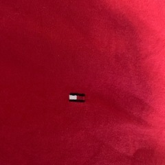 【受け渡し者決定】TOMMY. HILFIGER  トミーヒルフィガー　ロングTシャツ　レッドの画像