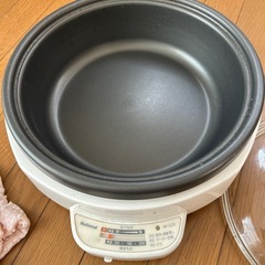 【受渡完了】ナショナル製 電気鍋 NF-G25【中古】の画像