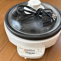 【受渡完了】ナショナル製 電気鍋 NF-G25【中古】の画像