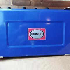 (値下げ)アウトドアグッズ　プリムス2バーナーコンロの画像