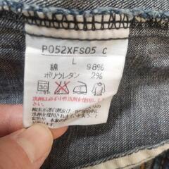 デニムスカート Ｌｻｲｽﾞ※９月末で処分しますの画像