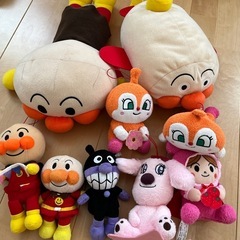 アンパンマンシリーズぬいぐるみ