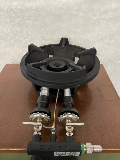【新品】鋳物コンロ MG-260B 幅357×奥行544×高さ160(mm)