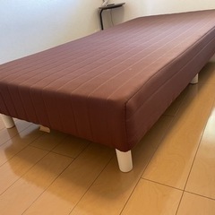 脚付きマットレス　シングルの画像