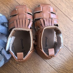 女の子の夏用靴の画像