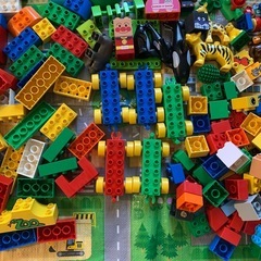 1歳半からデュプロ　ブロック　レゴ　動物園　洗い済みの画像