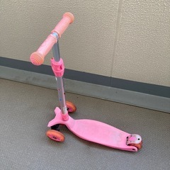 キックボード 子供用 ピンクの画像