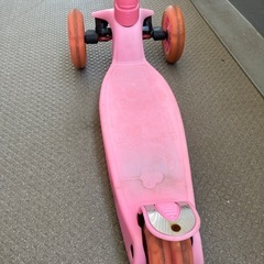 キックボード 子供用 ピンクの画像