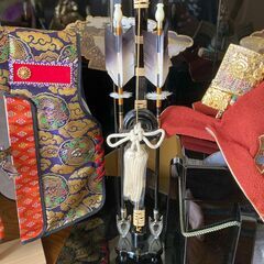 節句の兜・破魔矢飾りをさしあげますの画像