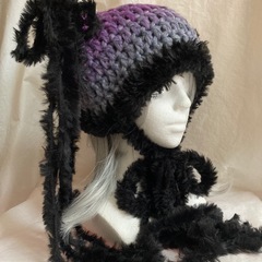 猫耳帽子の画像