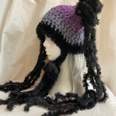 猫耳帽子の画像