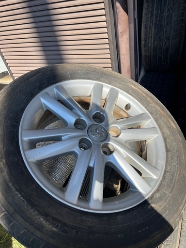 タイヤホイールセット　16インチ　トヨタ純正　マークX純正タイヤ