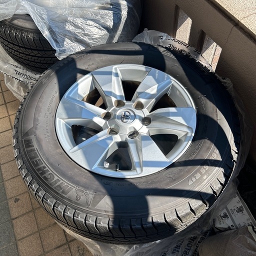 値下げ！150プラド純正アルミホイールセット