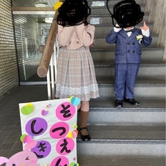 入園面接、入園式、卒園式、フォーマルの画像