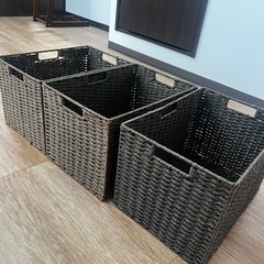 【お譲り確定済】収納ボックス3個セット