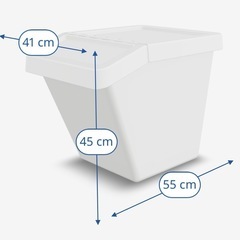 IKEA 収納ボックス　2個セットの画像