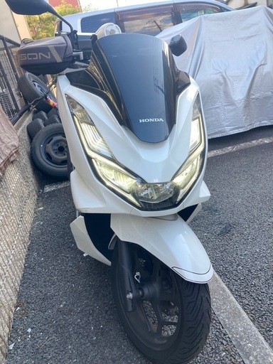 【ワンオーナー】JK05型PXC125 リアBOX グリップヒーター バイクカバー付き