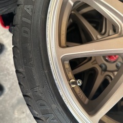 LEHRMEISTERホイールタイヤセット　ケンダカイザー 17インチ　　の画像